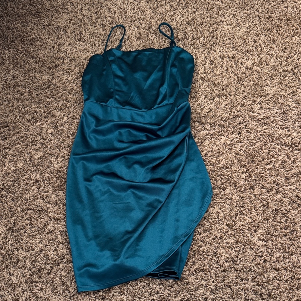 Blue Mini Dress